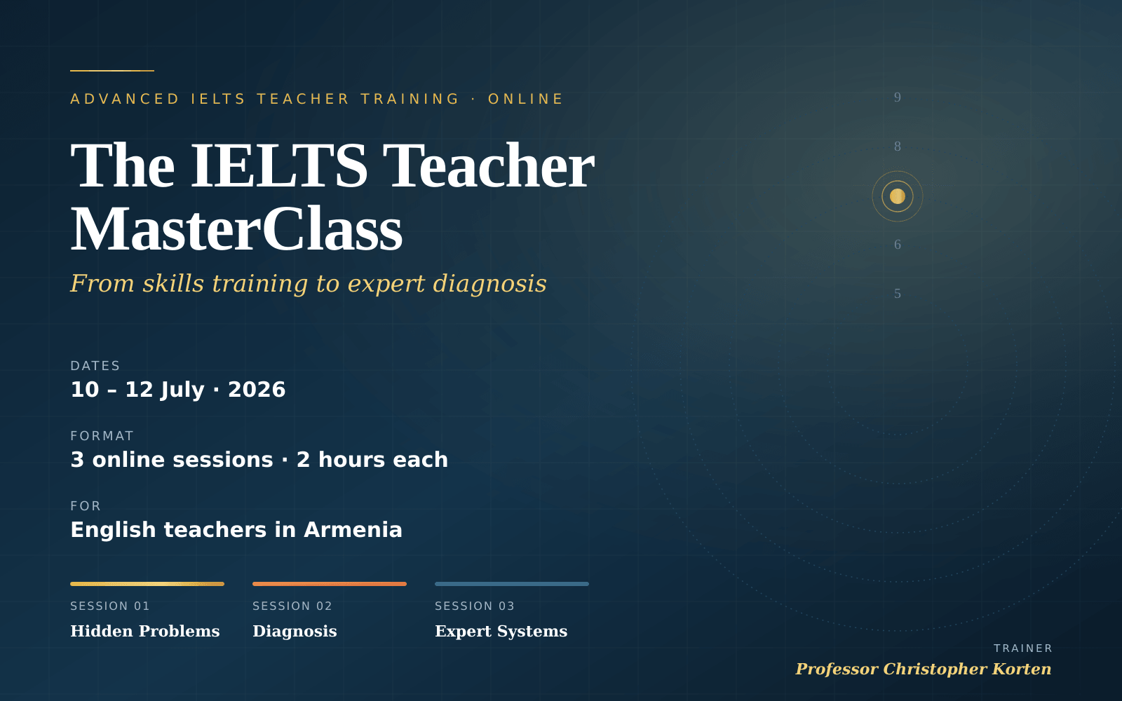 The IELTS Teacher MasterClass — Online Training for Armenian Teachers